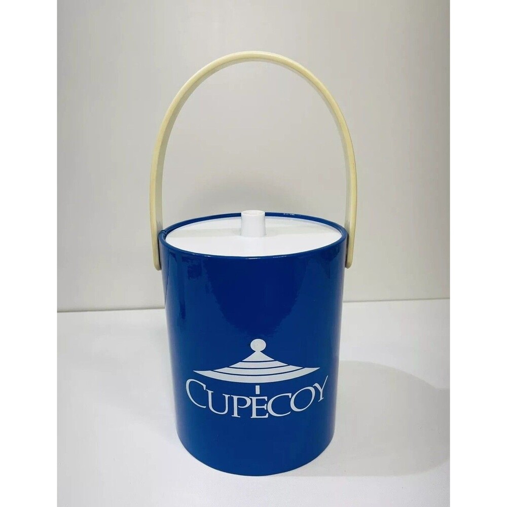 Vintage Cupecoy Beach Resort Ice Bucket St. Maarten Island St. Marten